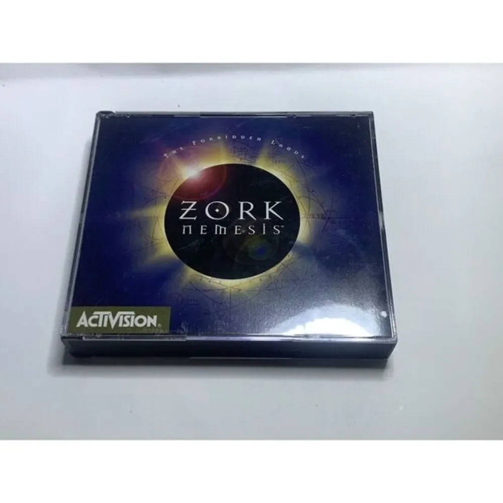 Zork Nemesis The Forbidden‎ Lands Vintage Big Box PC Game RARE